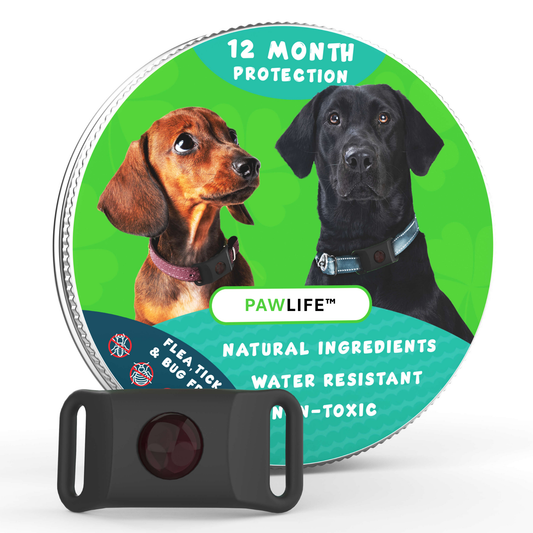 PawLife™ - 12 Months Flea and Tick Tags for Dogs